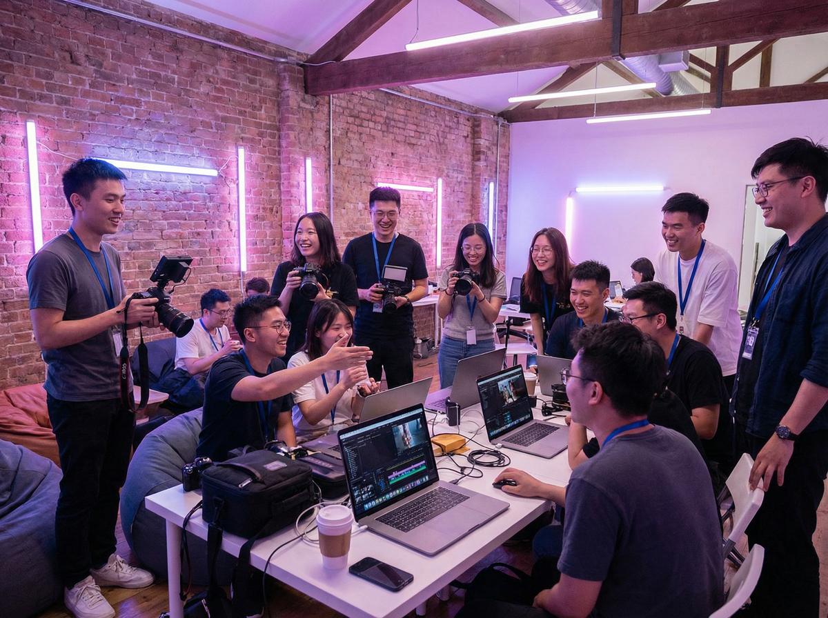 抖音风社区美图视频展示