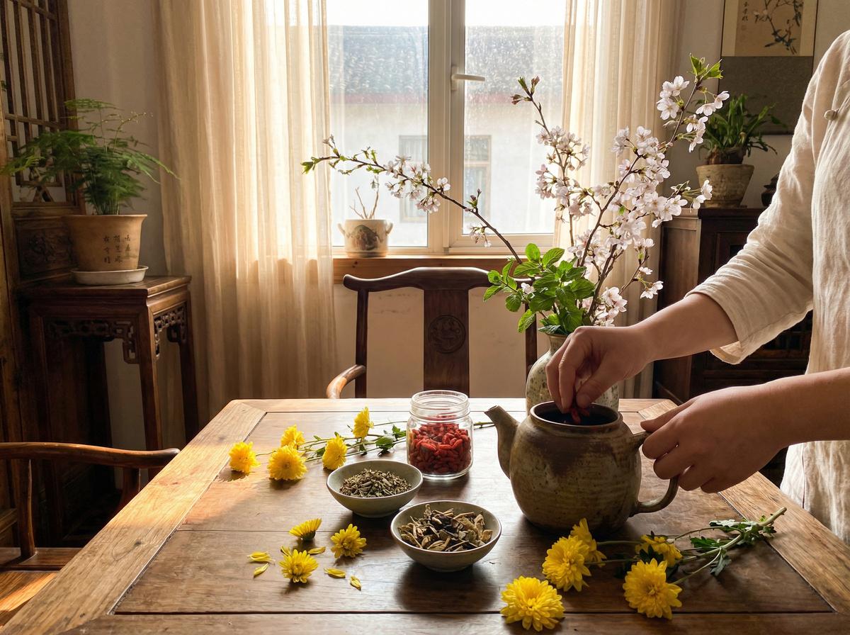 抖音风立春养生视频