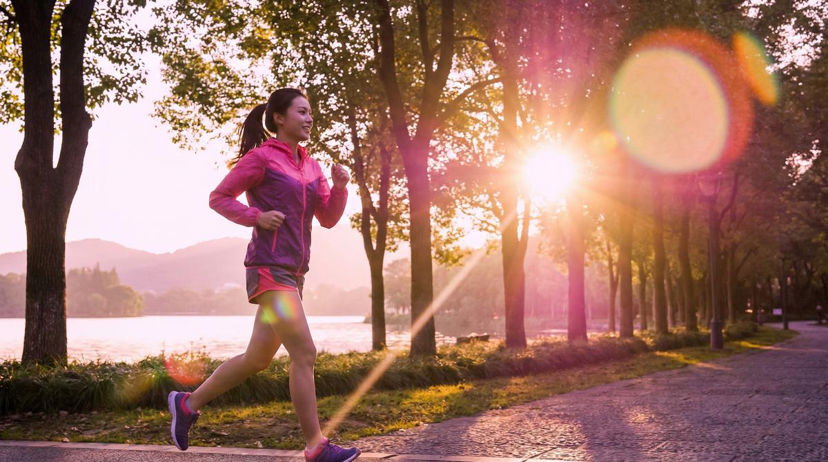 抖音风健身跑步视频教程